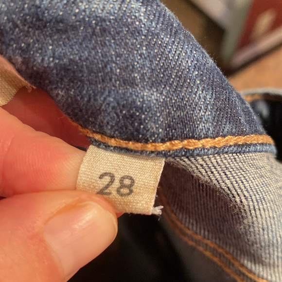 BKE High Rise Stretch Denim Shorts Size 28 - Picture 10 of 11